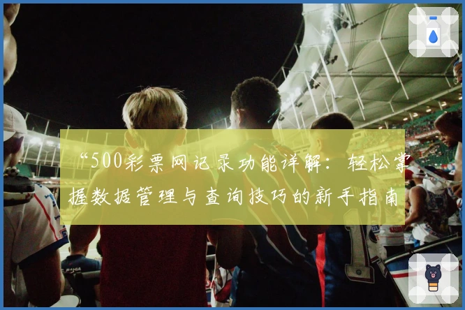 “500彩票网记录功能详解：轻松掌握数据管理与查询技巧的新手指南”